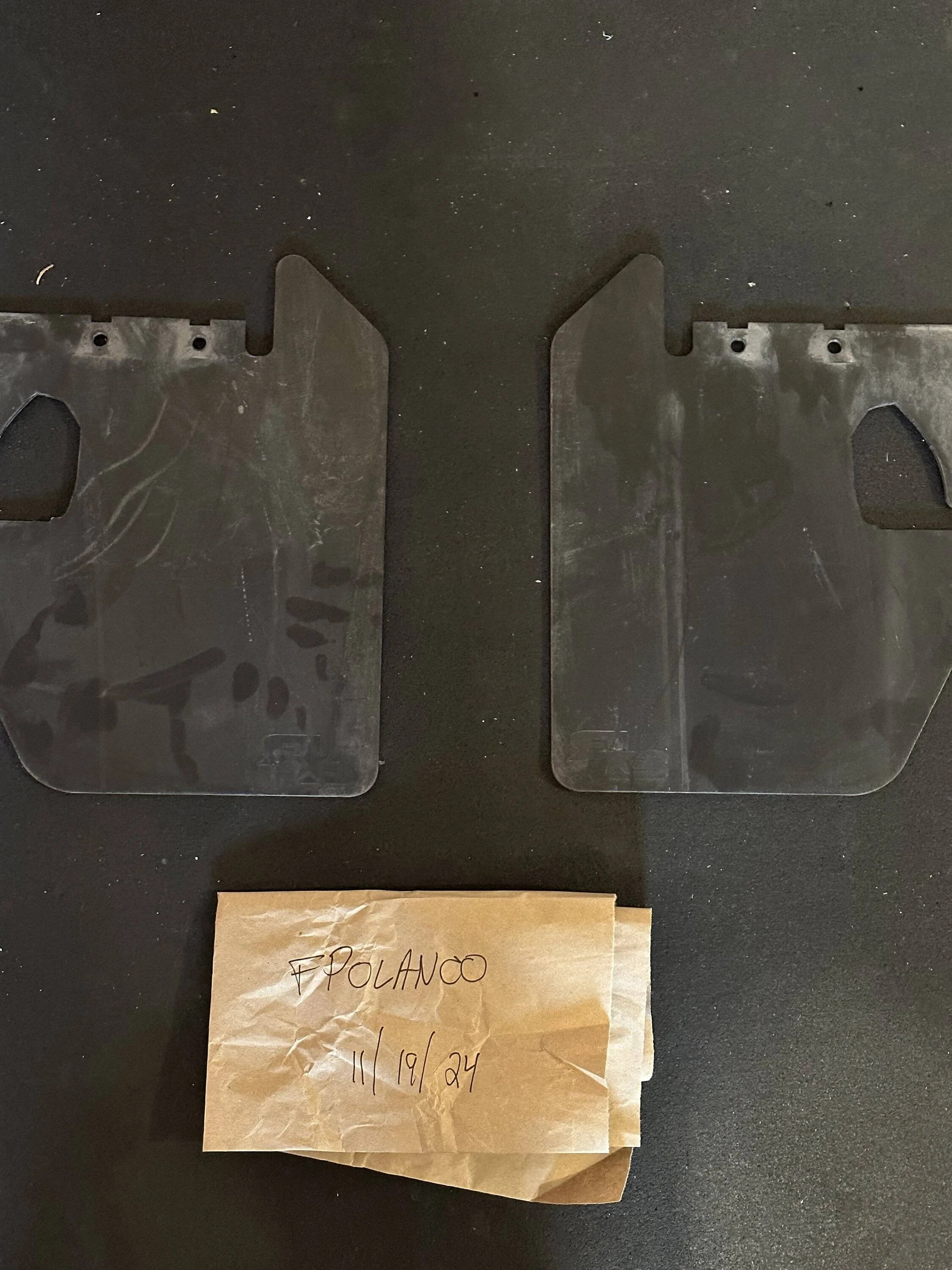 Jeep Gladiator JL front and rear Rokblokz mudflaps IMG_7671