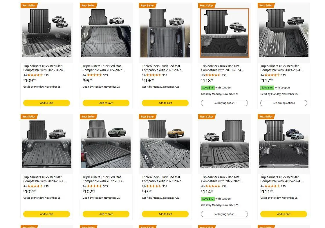 Jeep Gladiator Hello from TripleAliners! Let’s Talk About TripleAliners All-Weather Floor Mats and Truck Bed Mats 1-png