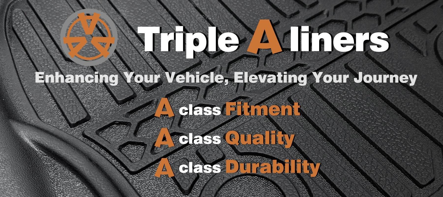 Jeep Gladiator Hello from TripleAliners! Let’s Talk About TripleAliners All-Weather Floor Mats and Truck Bed Mats 1-