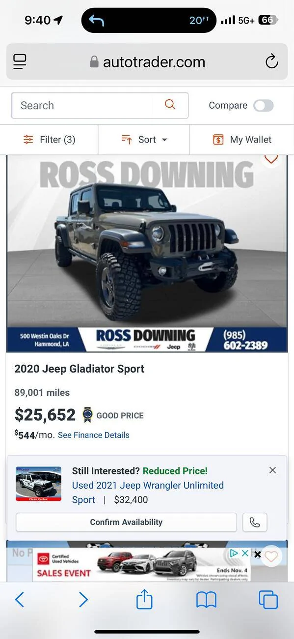 Jeep Gladiator New to jeeps and new to  lift kits , need help and opinion IMG_5267