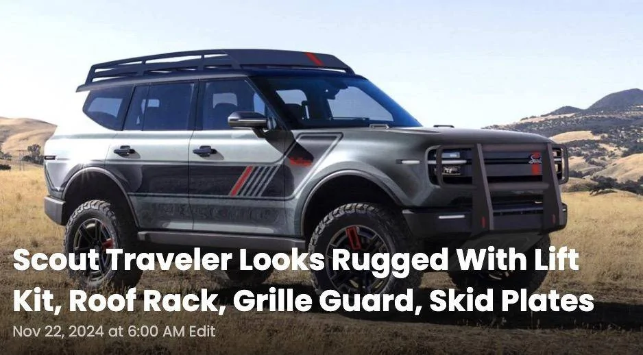 Jeep Gladiator Official: Scout EV Pickup & SUV debut w/ Gas Range Extender, 4x4, BOF, Lockers, Sway Bar Disconnect -- All Specs, Wallpapers, Videos -guard-brush-guard-with-tow-points-skid-plates-jpg