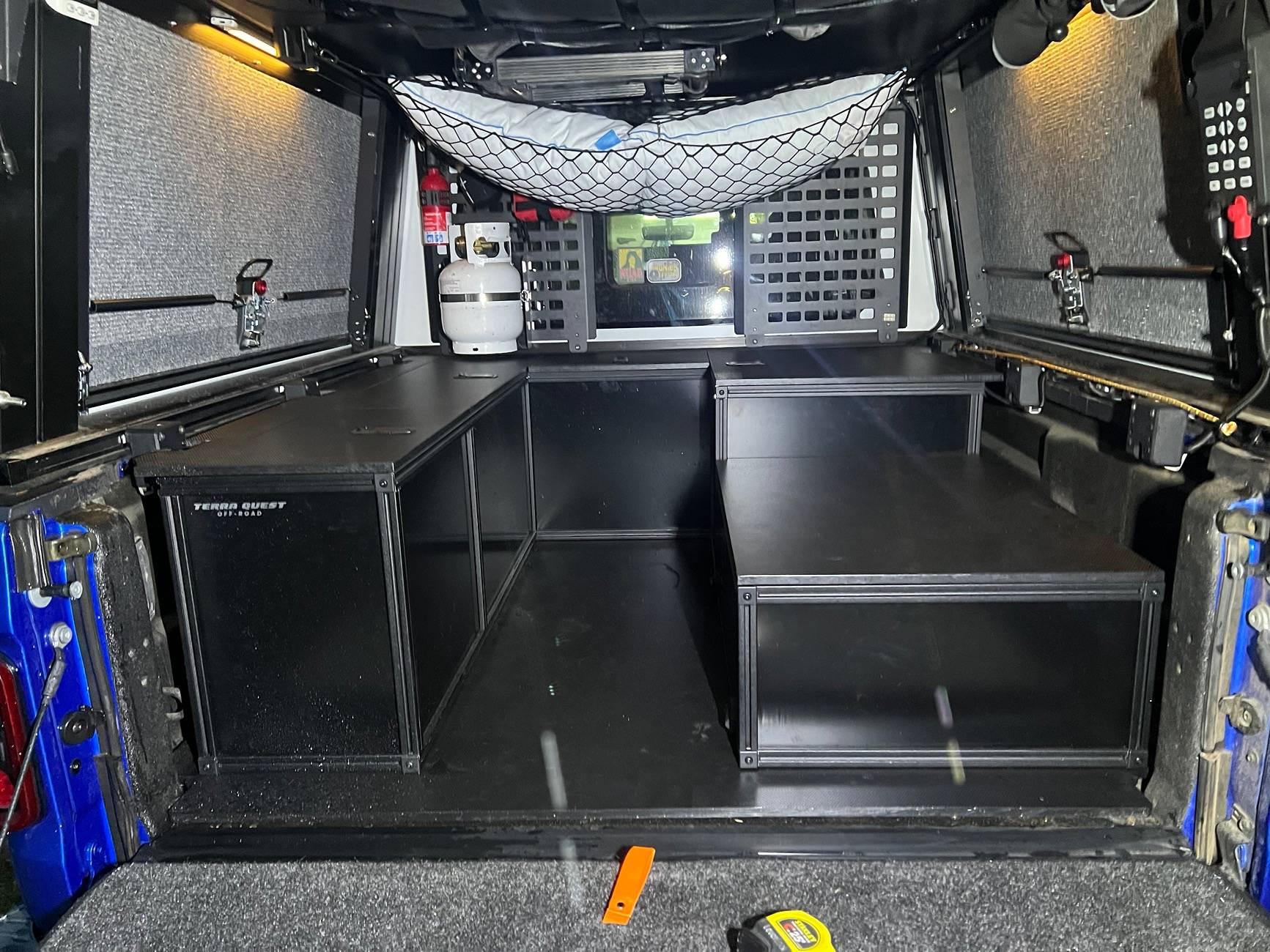 Jeep Gladiator New bed storage system installed IMG_6026