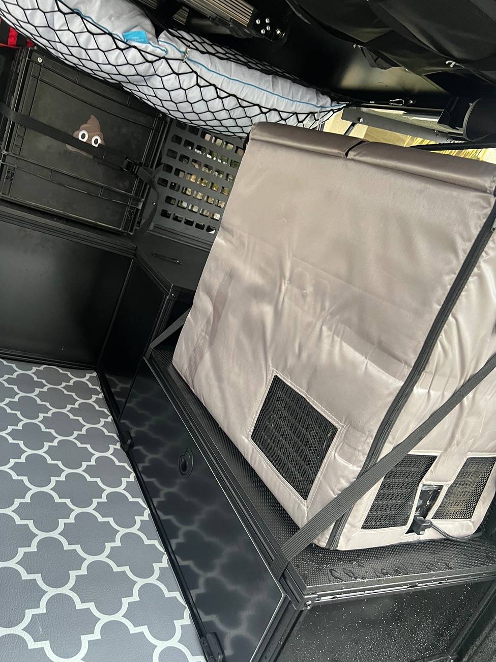Jeep Gladiator New bed storage system installed IMG_6037