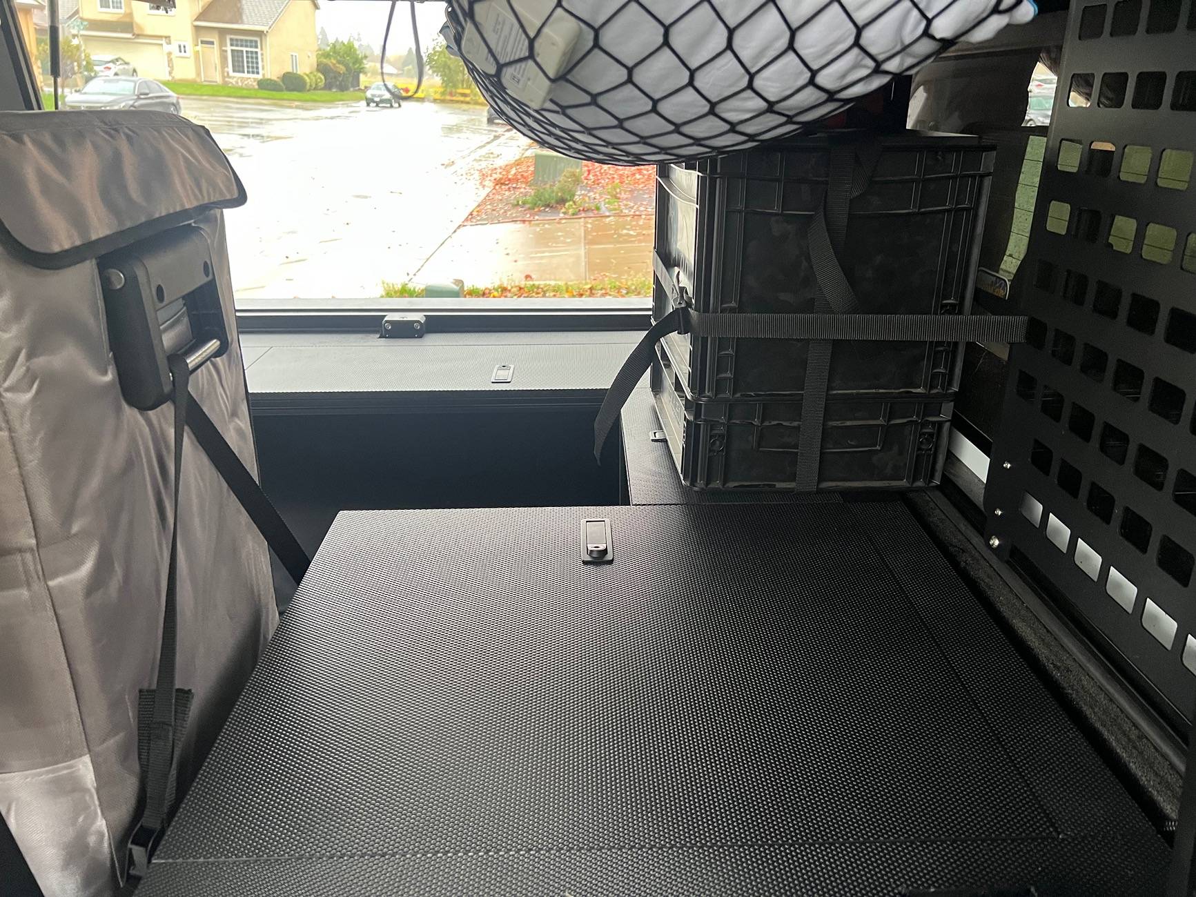 Jeep Gladiator New bed storage system installed IMG_6038