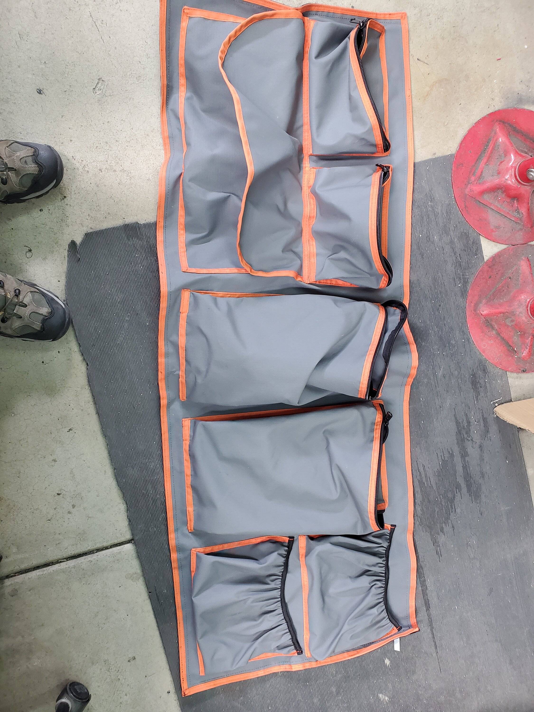 Jeep Gladiator Alucab Canopy Camper gear bags 20240314_144007