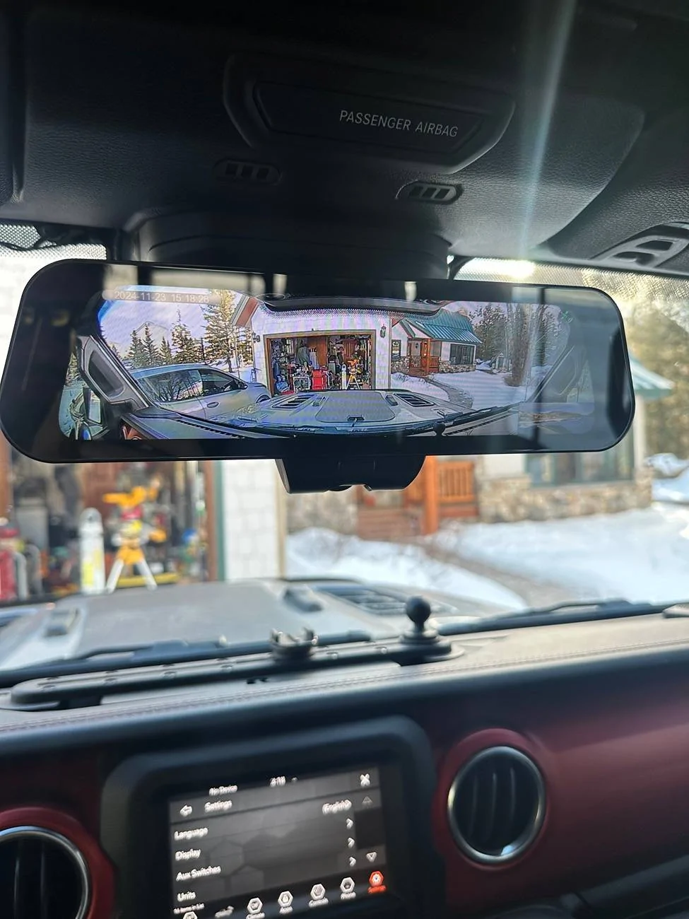 Jeep Gladiator Dash Cam Advice - Weather-Proof Rear Cam IMG_0857