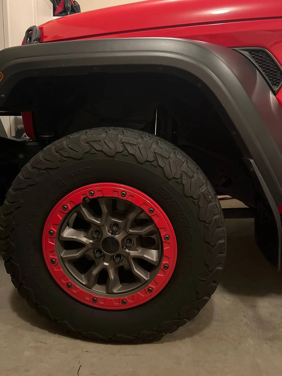 Jeep Gladiator 392 wheels on a Gladiator imag