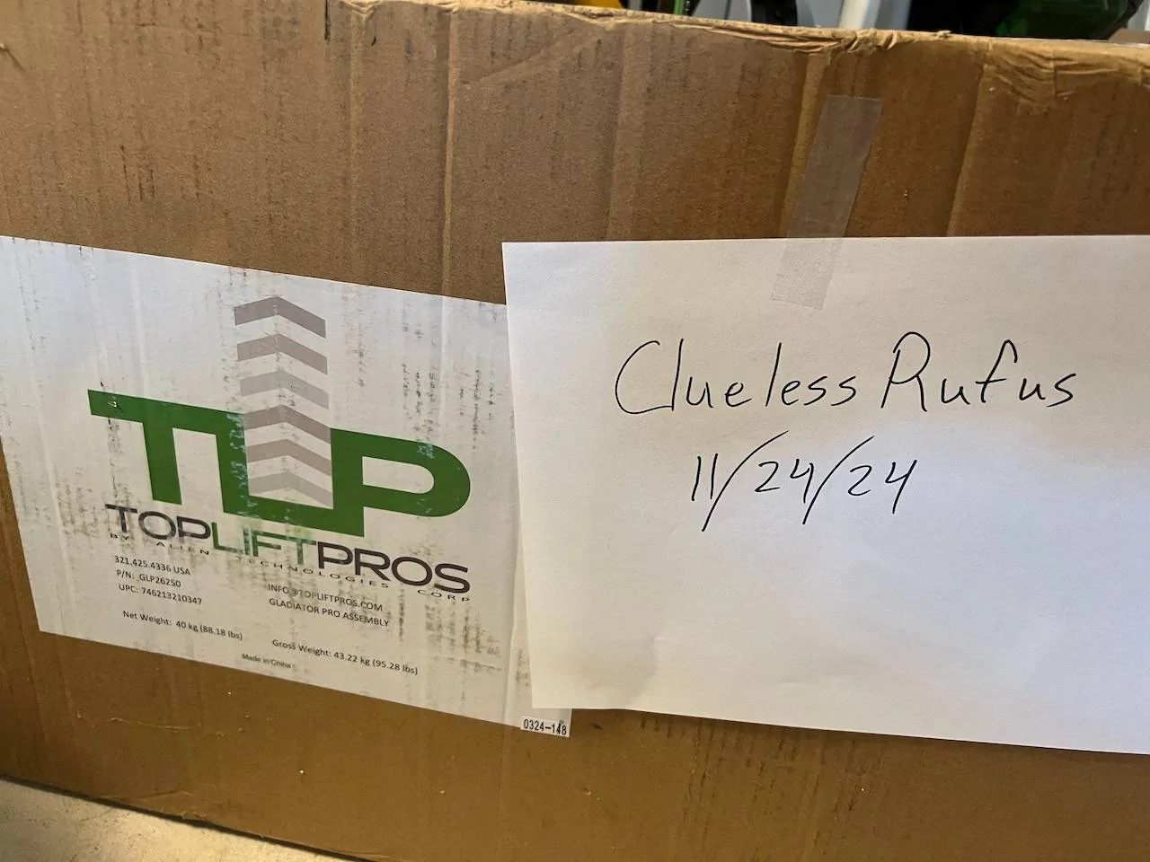 Jeep Gladiator New TopLift Pros Hardtop Lift, Door storage cart, and more - Prices dropped Username - 1