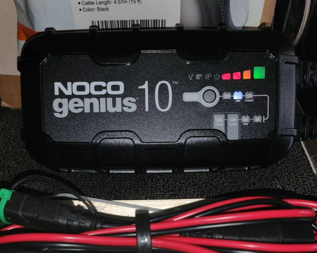 Jeep Gladiator NOCO Genius 10 charging time? NOCO7