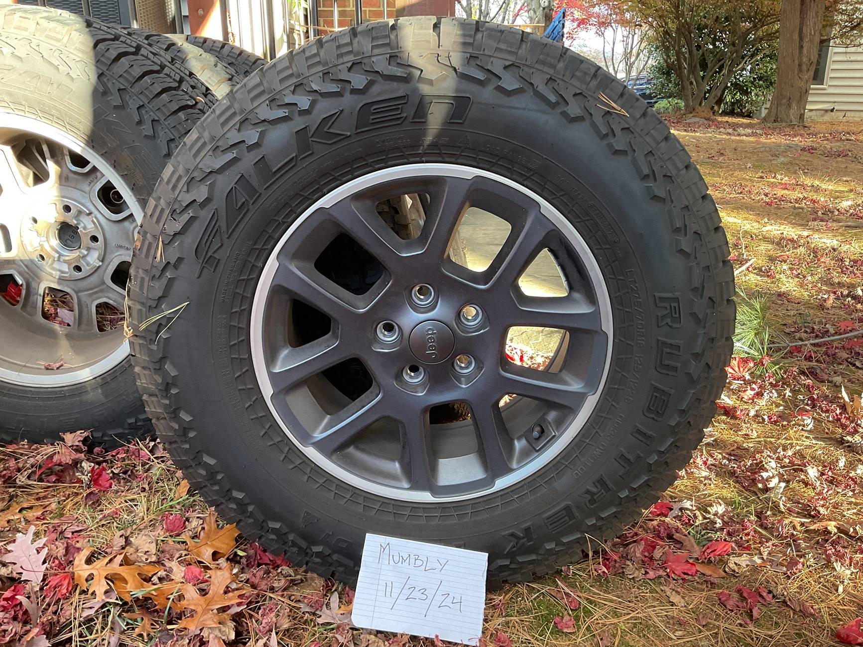 Jeep Gladiator Falken Tires and Overland Wheels - New Price IMG_1285
