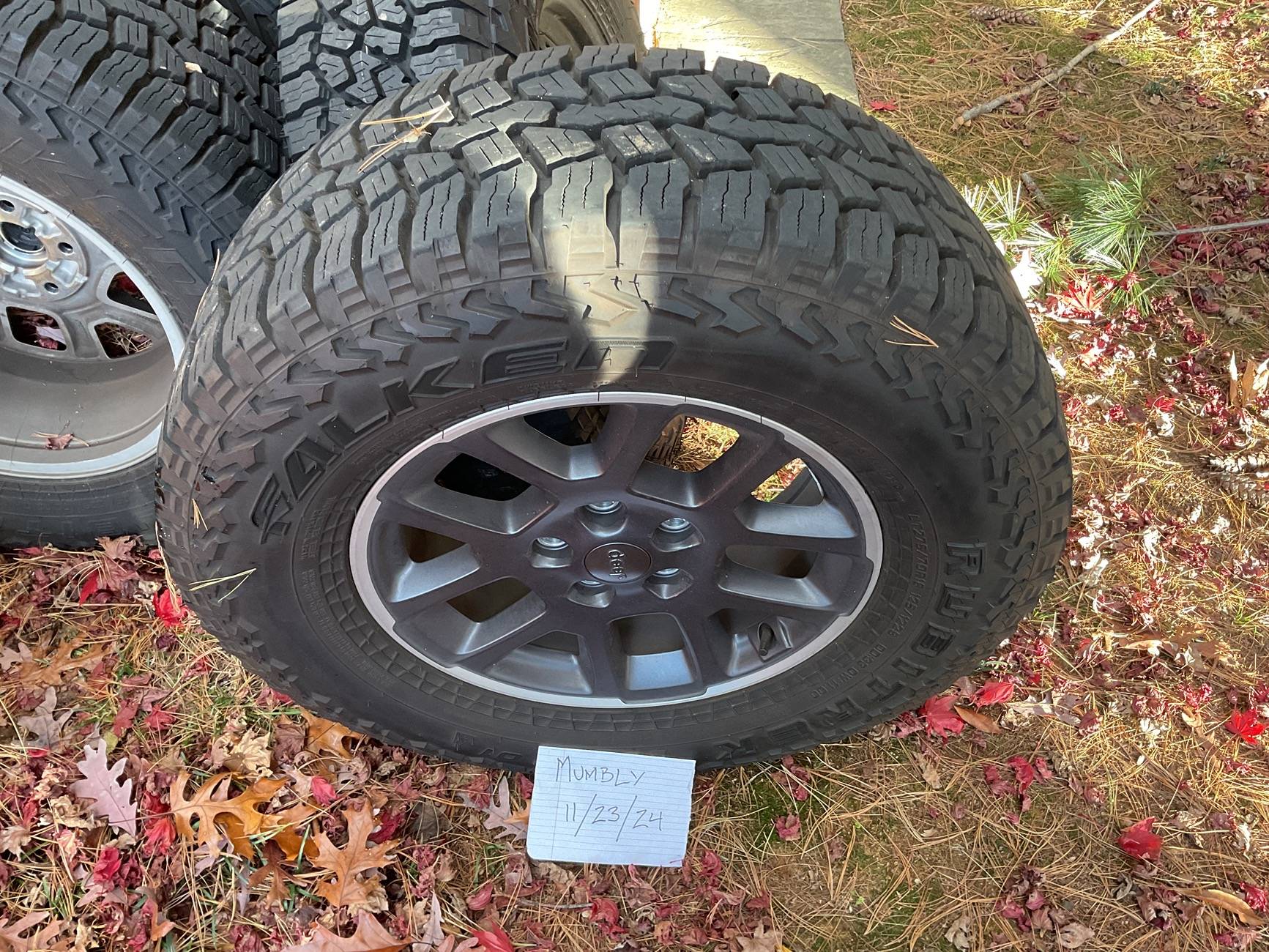 Jeep Gladiator Falken Tires and Overland Wheels - New Price IMG_1284