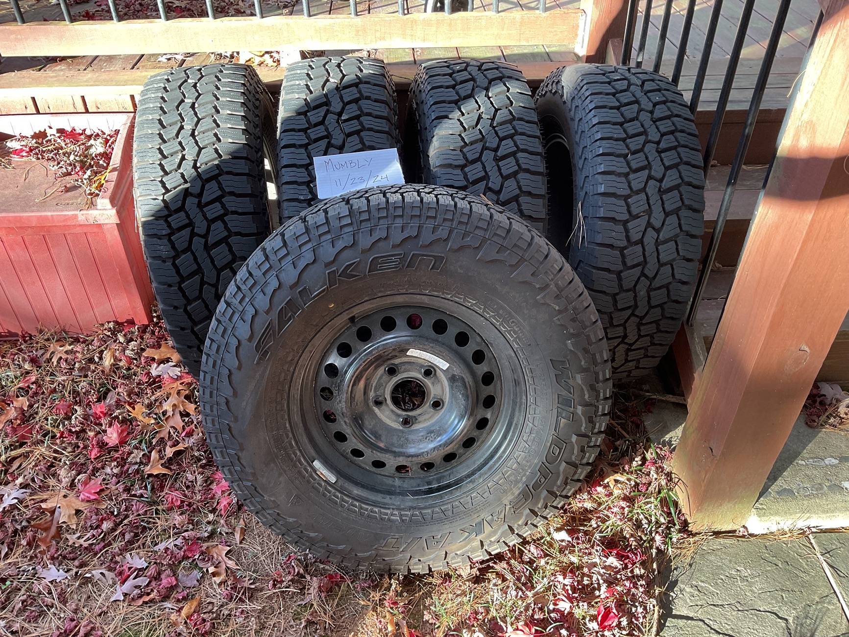 Jeep Gladiator Falken Tires and Overland Wheels - New Price IMG_1280