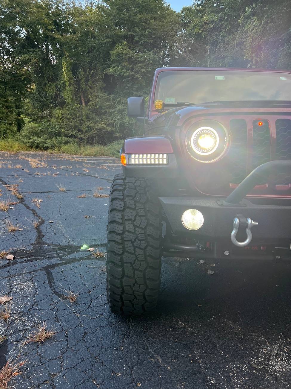 Jeep Gladiator Anyone have issues running 35s/37s on stock sport/sport s (non max tow) wheels? IMG_1634