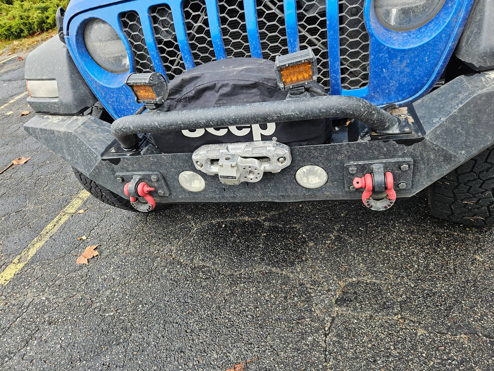 Jeep Gladiator Fairlead options for synthetic rope without a hook 1000003982