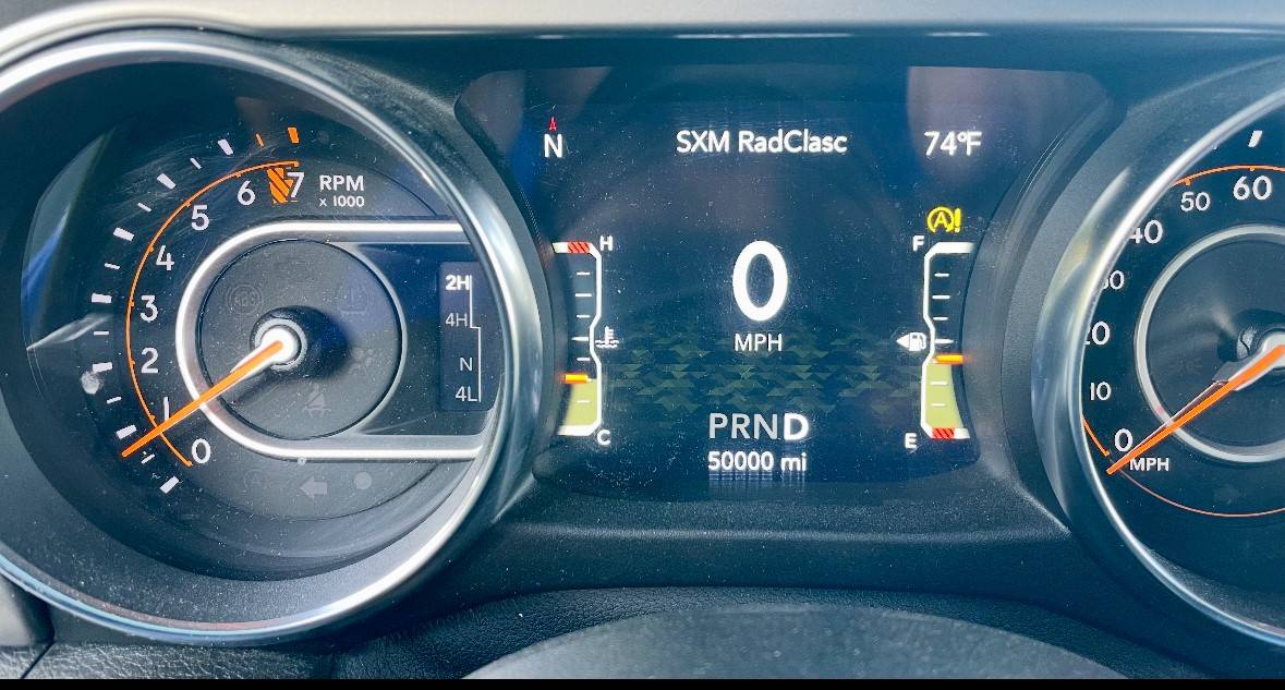 Jeep Gladiator Another ESS delete win Auto Stop start message