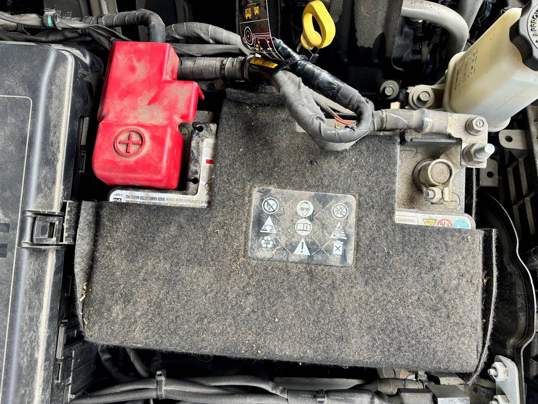 Jeep Gladiator Another ESS delete win Negative battey cable for ESS tied back