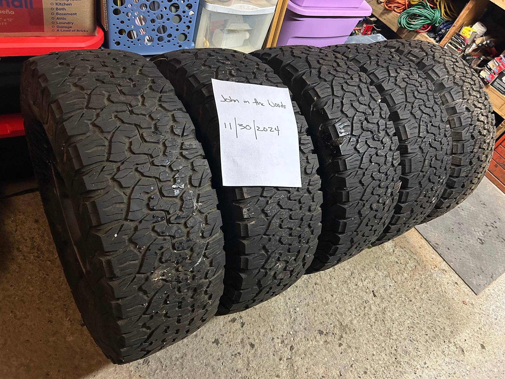 Jeep Gladiator PRICE DROP - 21 Rubi wheels + spare 35" KO2s $400 OBO IMG_8224