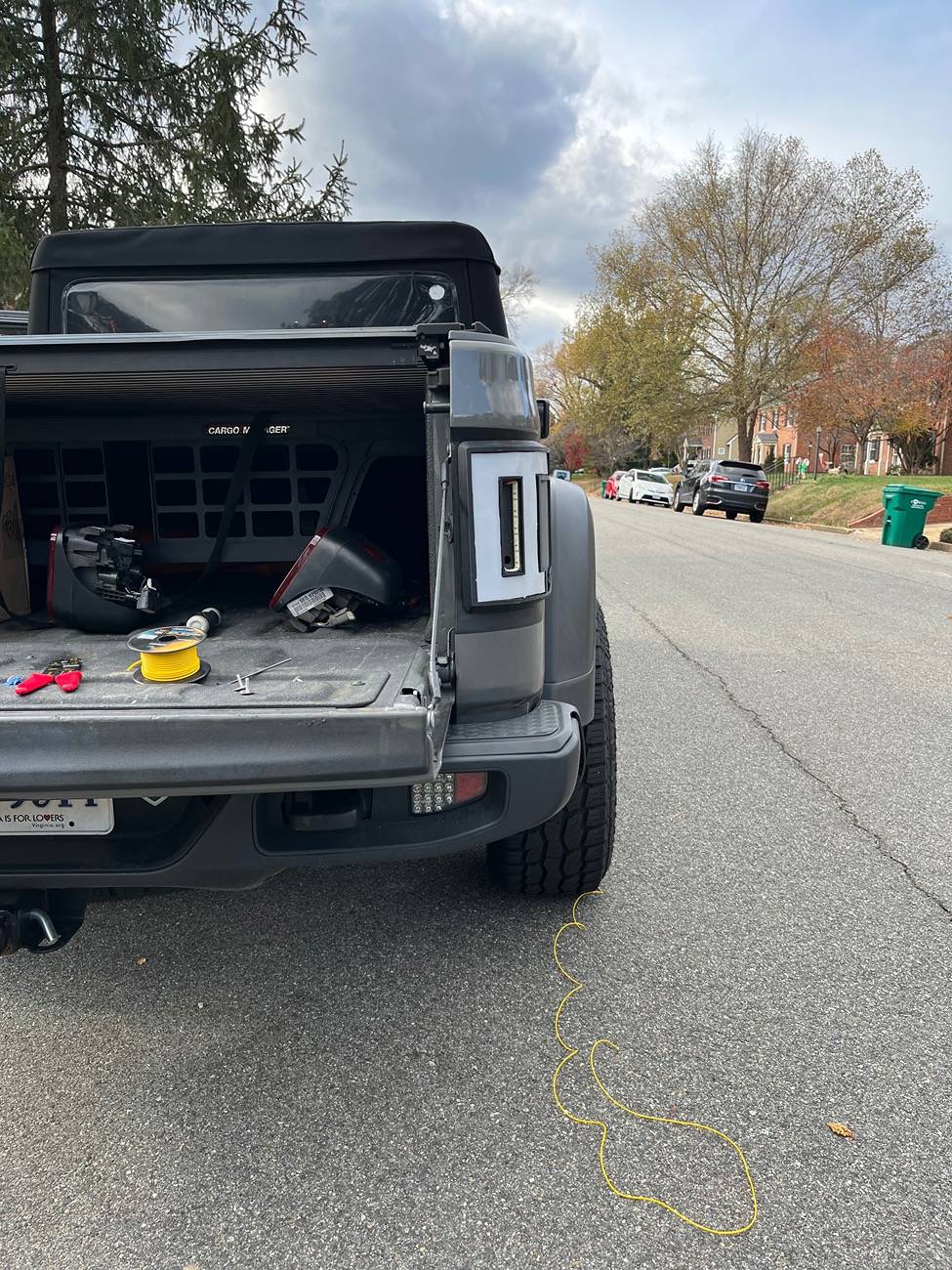 Jeep Gladiator Building my own flush tail lights IMG_6029