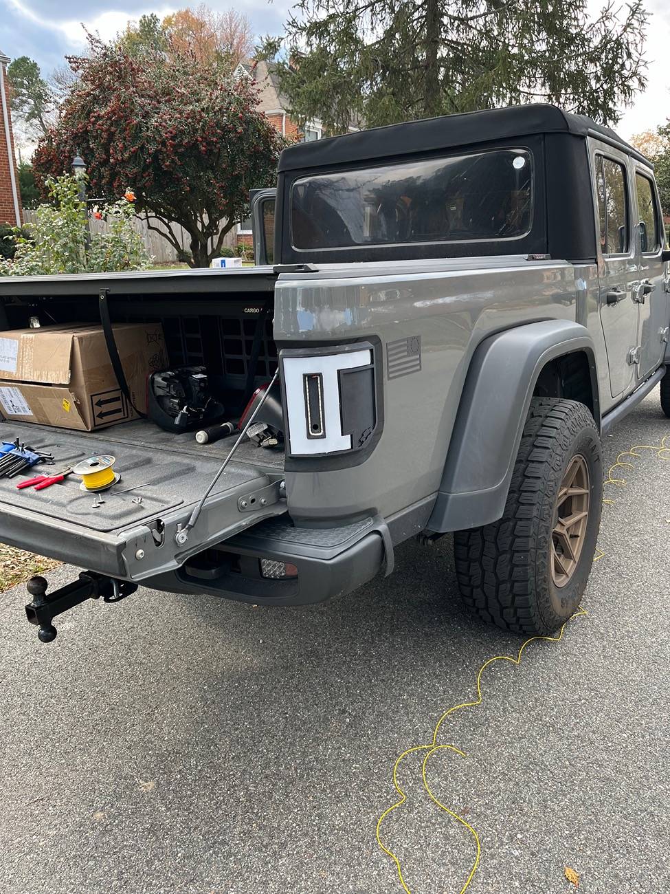 Jeep Gladiator Building my own flush tail lights IMG_6030