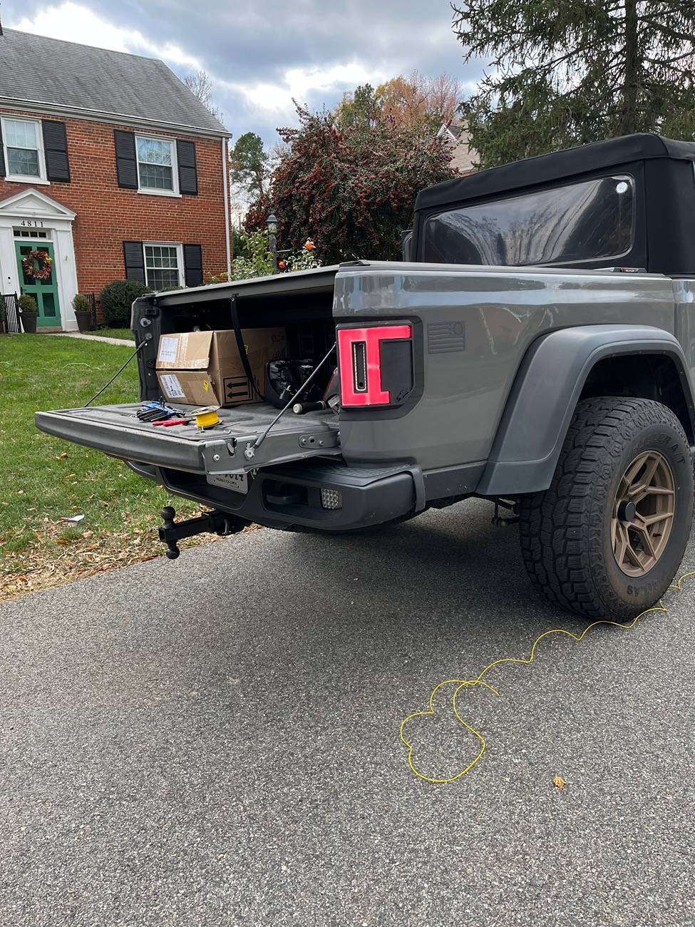 Jeep Gladiator Building my own flush tail lights IMG_6033