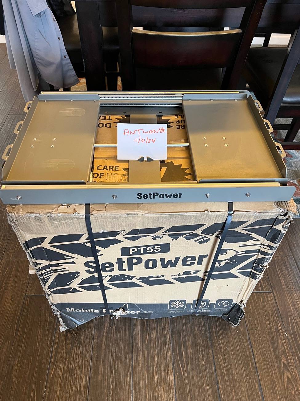 Jeep Gladiator Brand new SetPower 58qt dual zone fridge/freezer & slider LOWERED PRICE IMG_6076