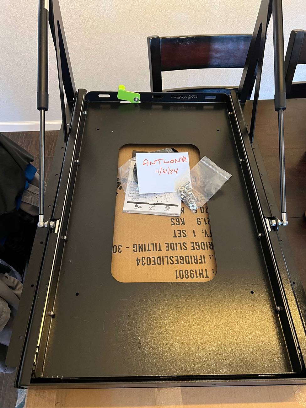 Jeep Gladiator Ironman 4x4 Tilting 12v fridge slide LOWERED PRICE IMG_6080
