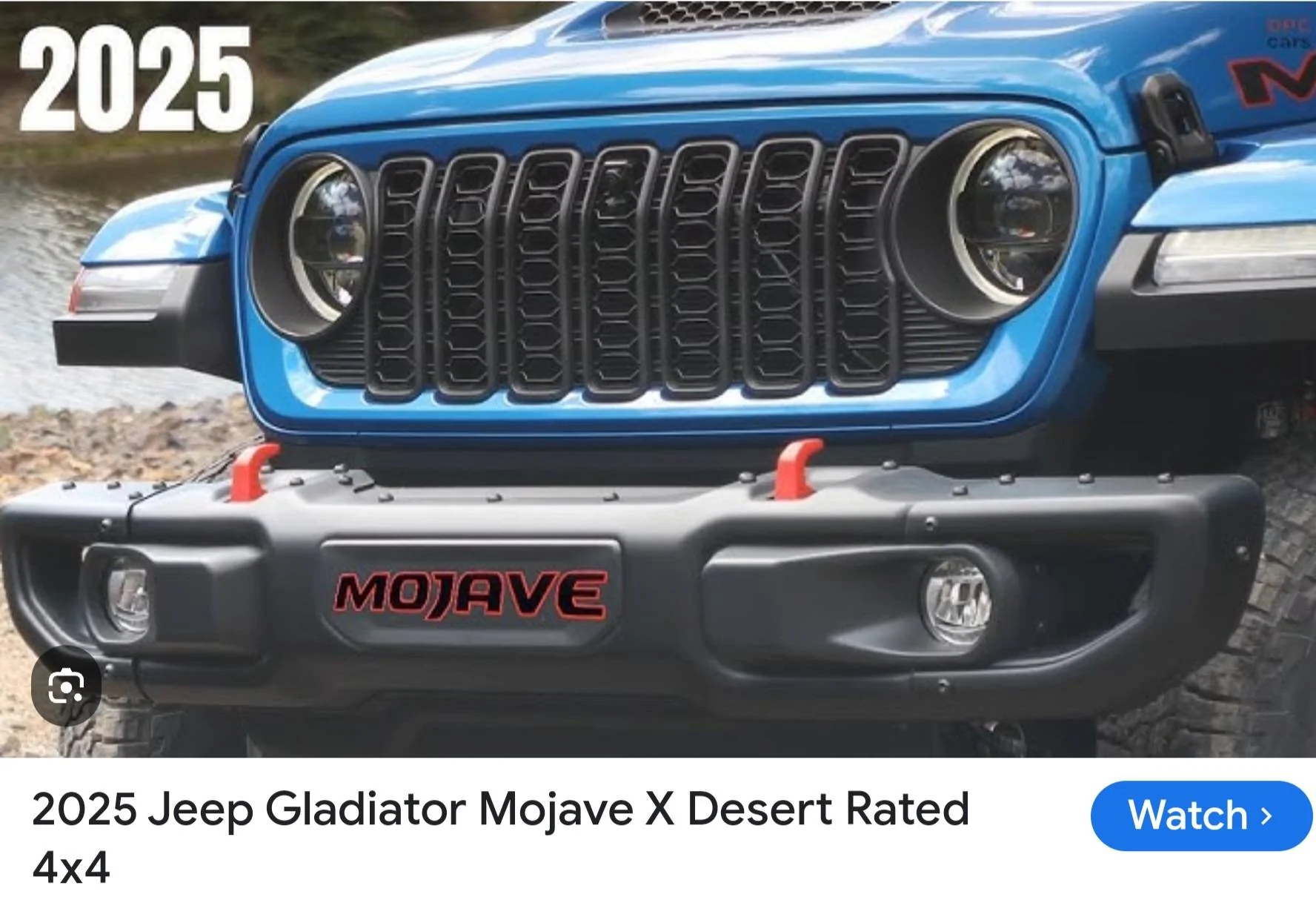 Jeep Gladiator Mojave X Front Camera? Screenshot_20241201_172142_Googl