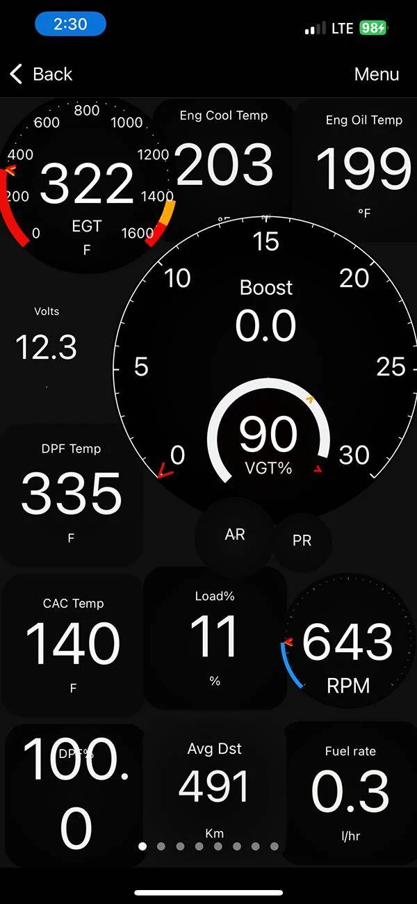 Jeep Gladiator DPF Erroneously Showing 100% ?? IMG_3785
