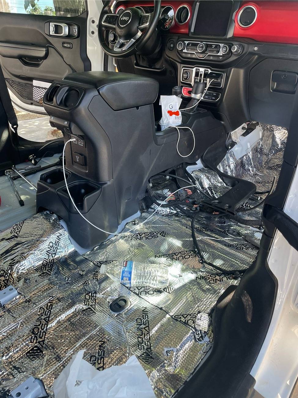 Jeep Gladiator Sound Deadening Square Foot needed? IMG_4267
