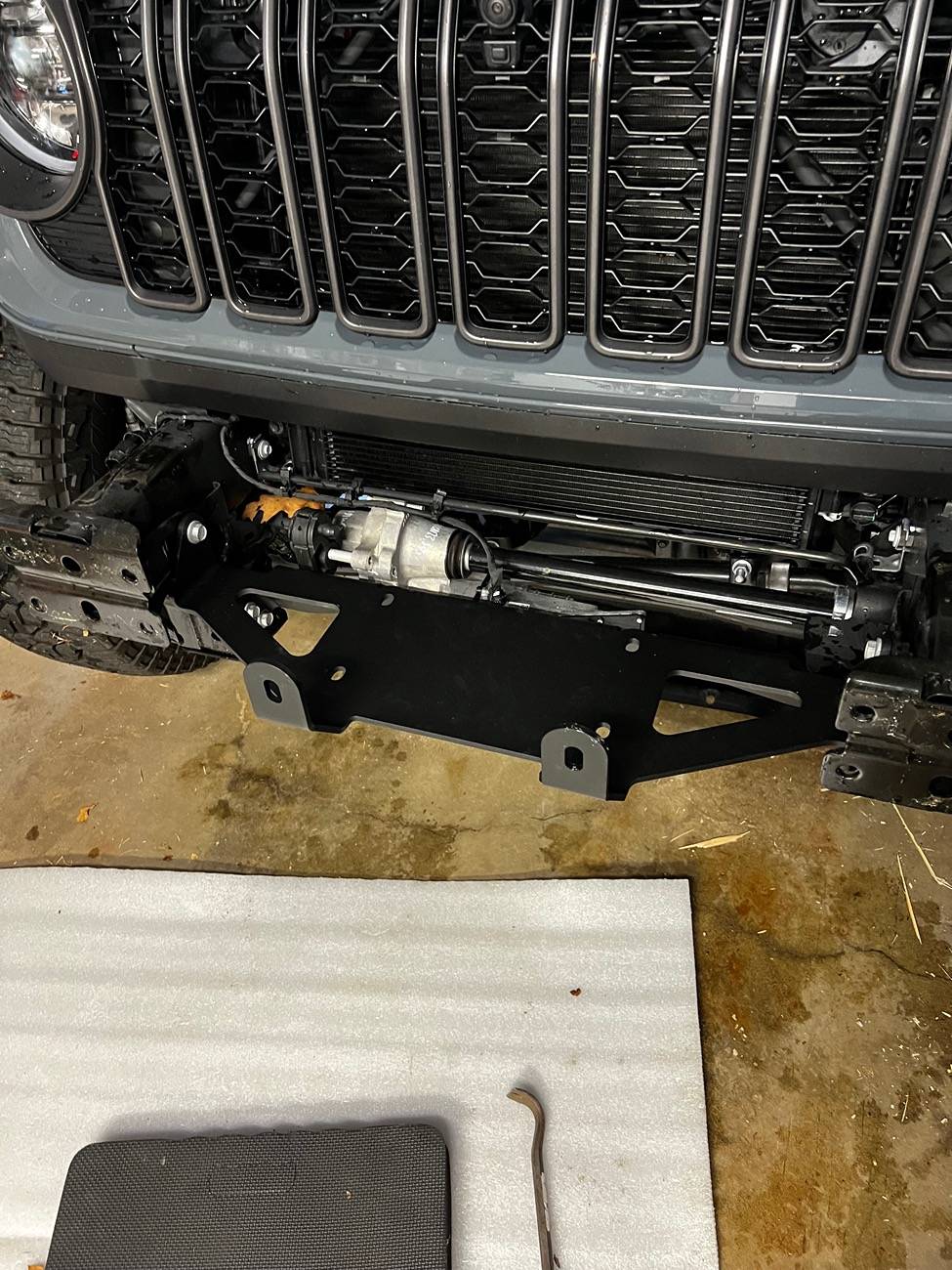 Jeep Gladiator Badland Apex 12,000 lb. Winch installed IMG_6631