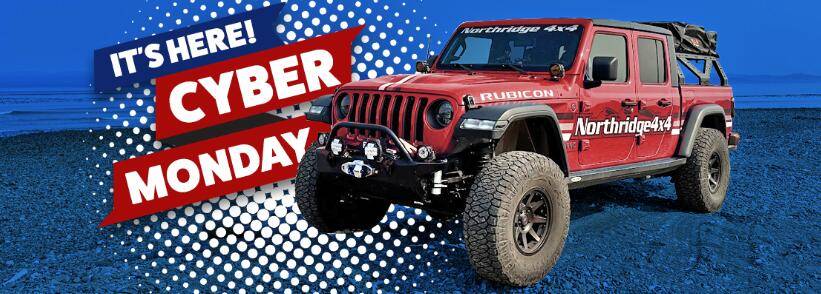 Jeep Gladiator 2024 Black Friday Deals at Northridge4x4! Cyber-Monday