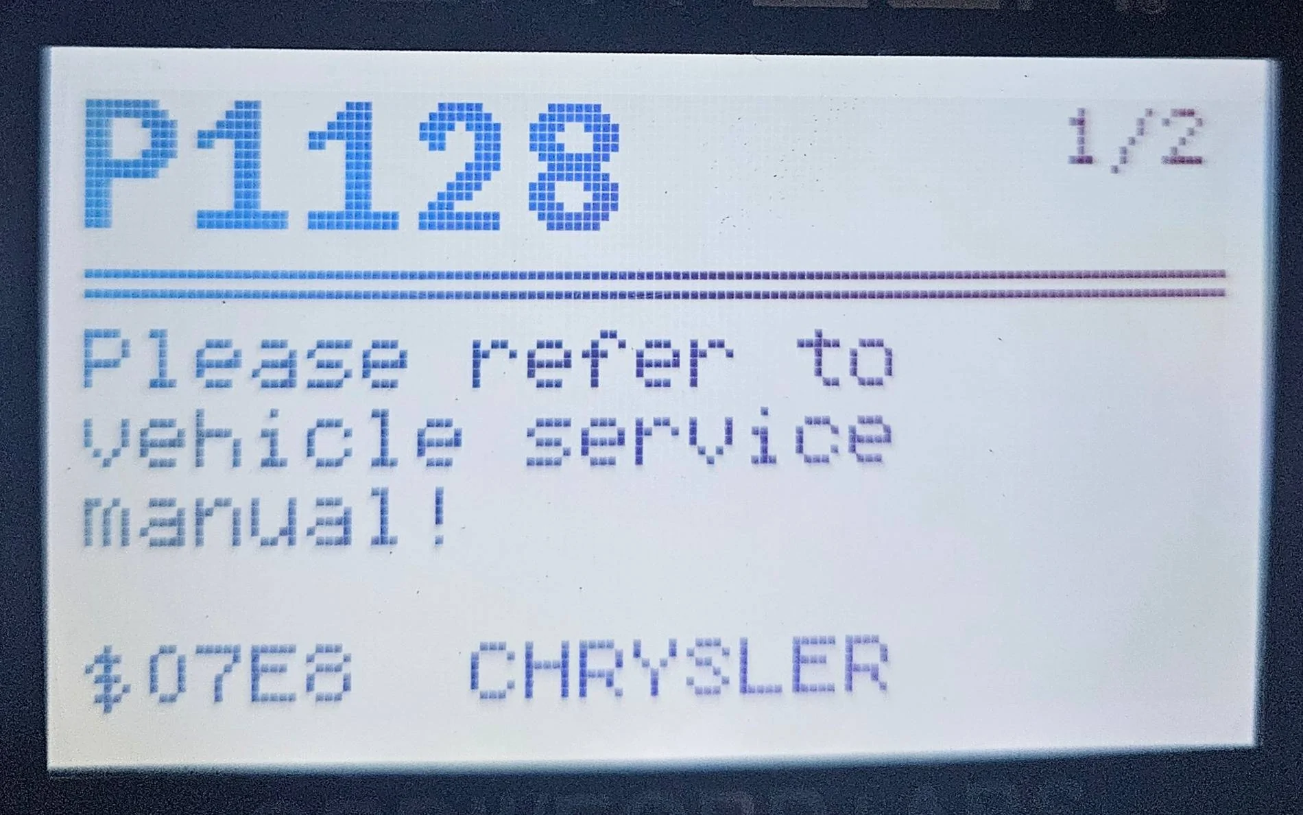 Jeep Gladiator Two weeks and 470 miles of Jeep ownership and already a Check Engine Light 20241202_180431