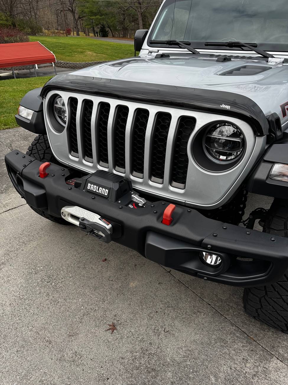 Jeep Gladiator Badland Apex 12,000 lb. Winch installed IMG_5979