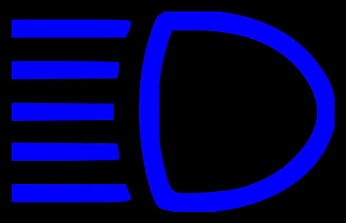 Jeep Gladiator Worst Trends? A01_High_Beam_Indicator.svg