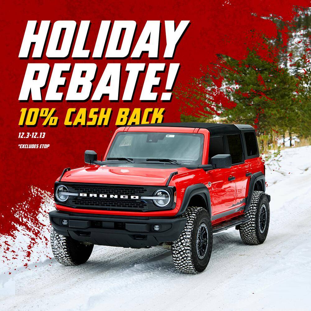 Jeep Gladiator Bestop's Holiday Rebate is here! Holiday Rebate Updated 2  1000x1000_Phil (NO CTA)