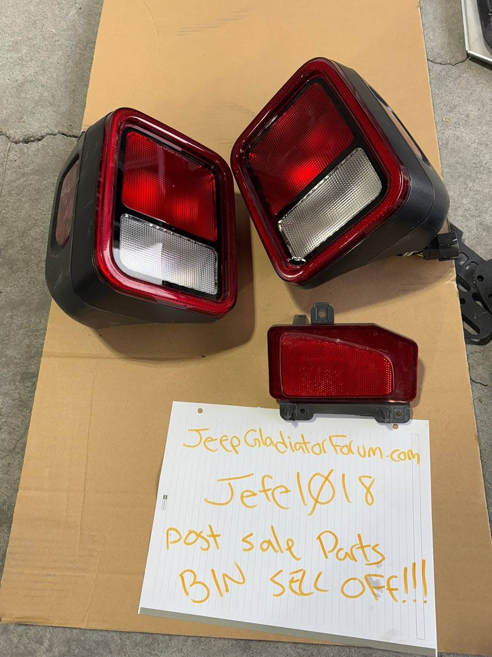 Jeep Gladiator Sold the JT Parts Bin Dump IMG_7118.JPEG