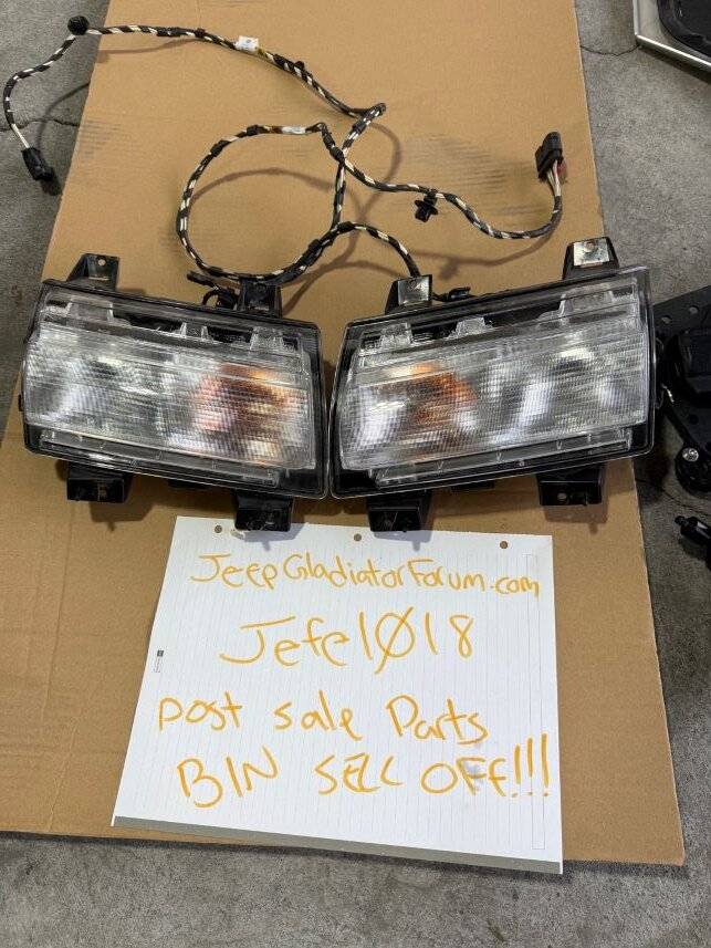 Jeep Gladiator Sold the JT Parts Bin Dump IMG_7117