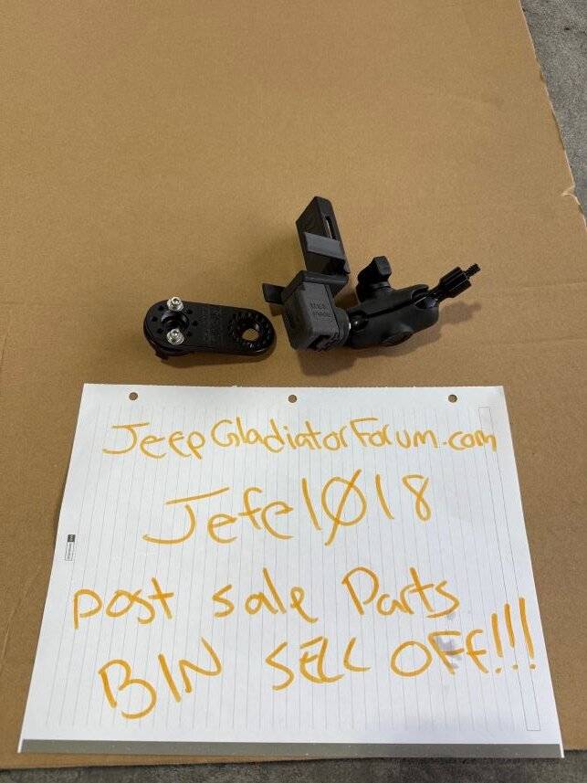 Jeep Gladiator Sold the JT Parts Bin Dump IMG_7110