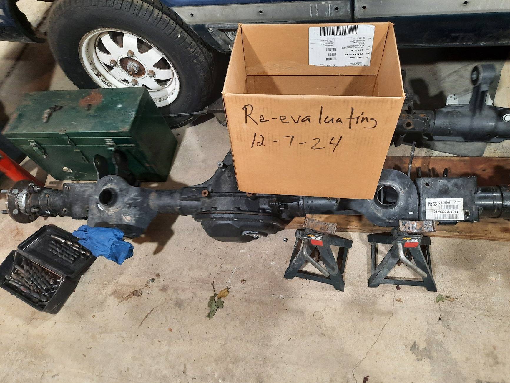 Jeep Gladiator 2022 Gladiator Rubicon M220 and M210 Axles 5.38 E lockers ax3