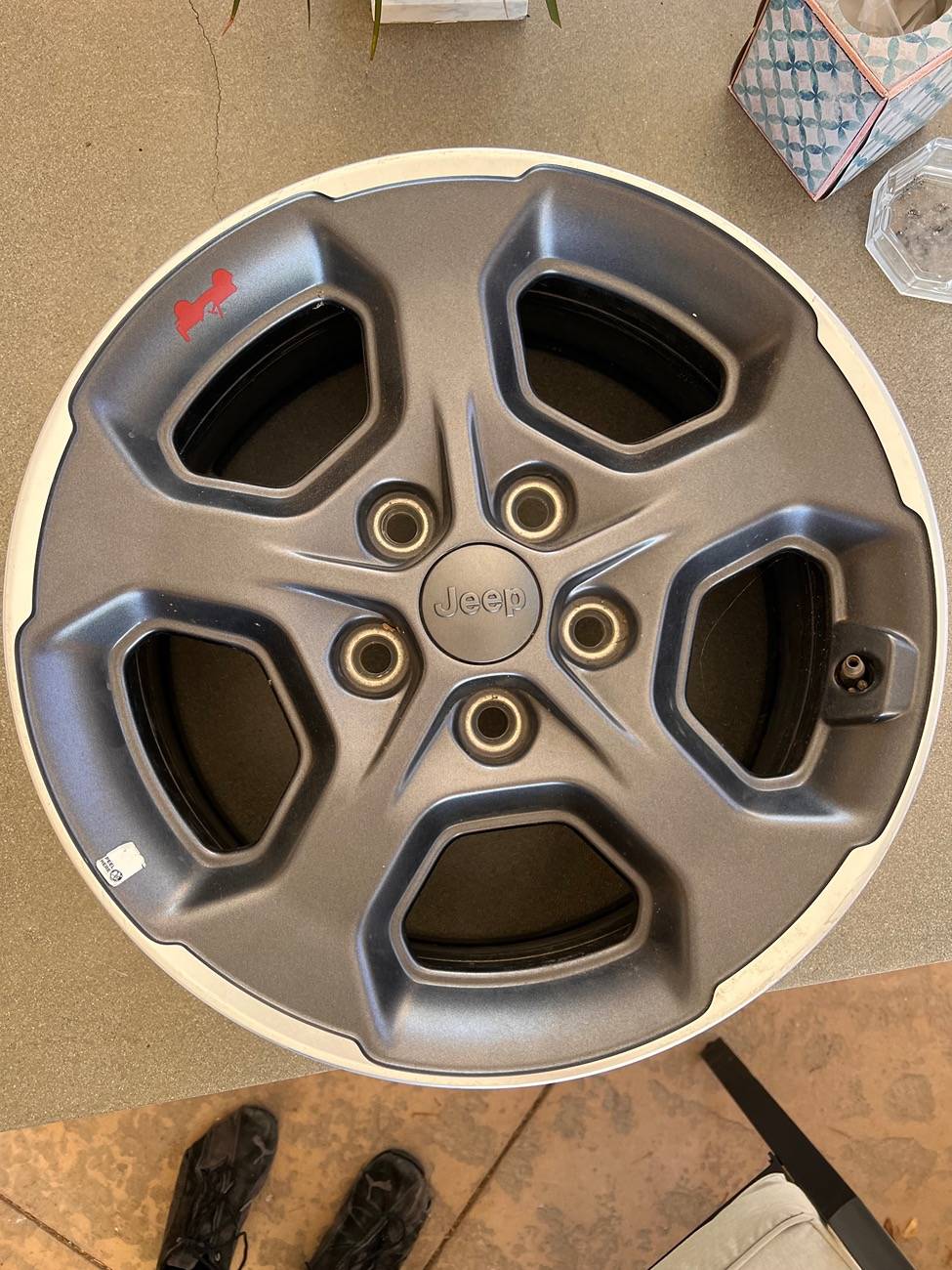Jeep Gladiator 5 Mopar Rubicon Wheels. IMG_3357
