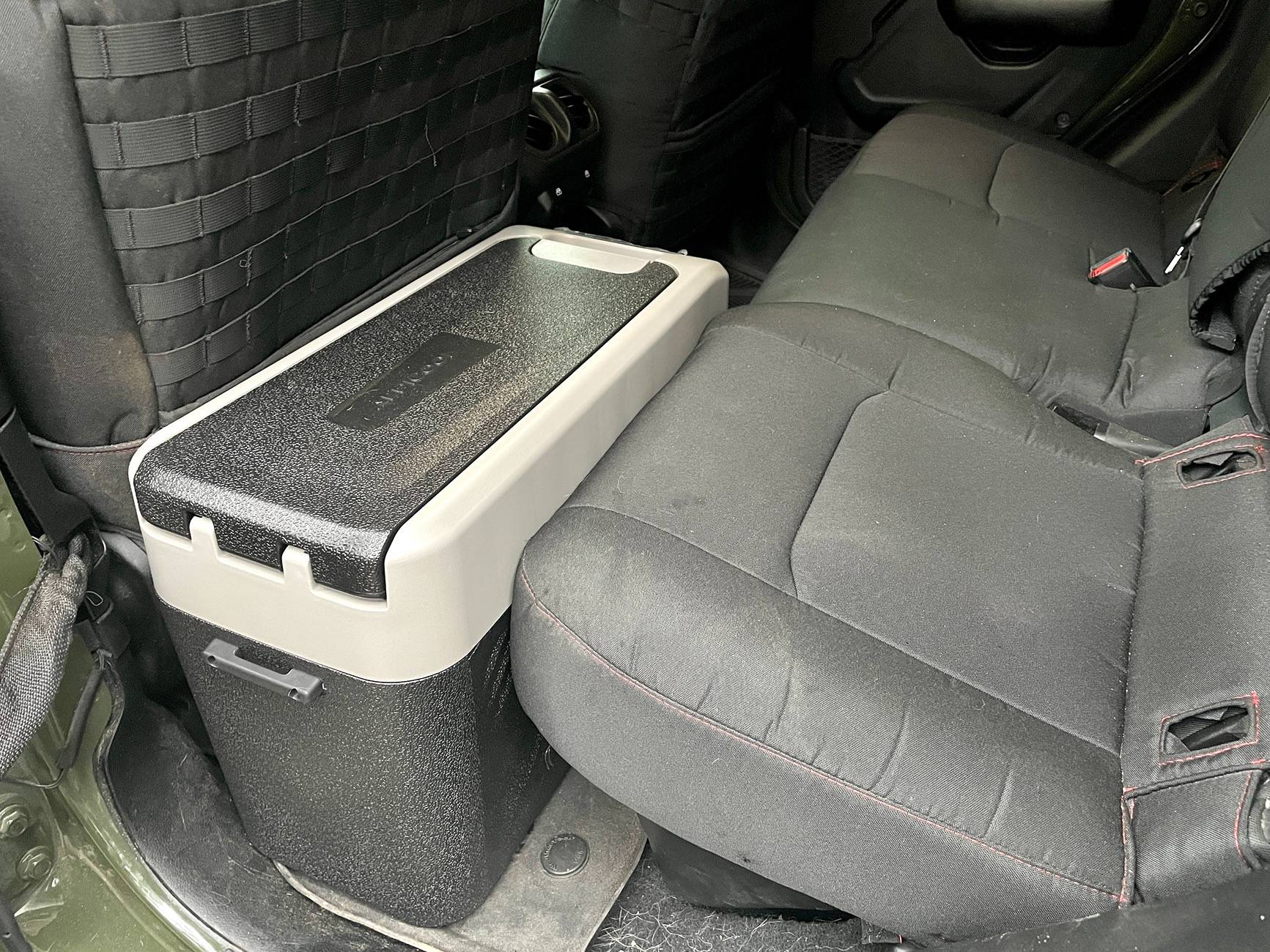 Jeep Gladiator 12v Freezer/Fridge Model - Fits perfectly in backseat IMG_6810
