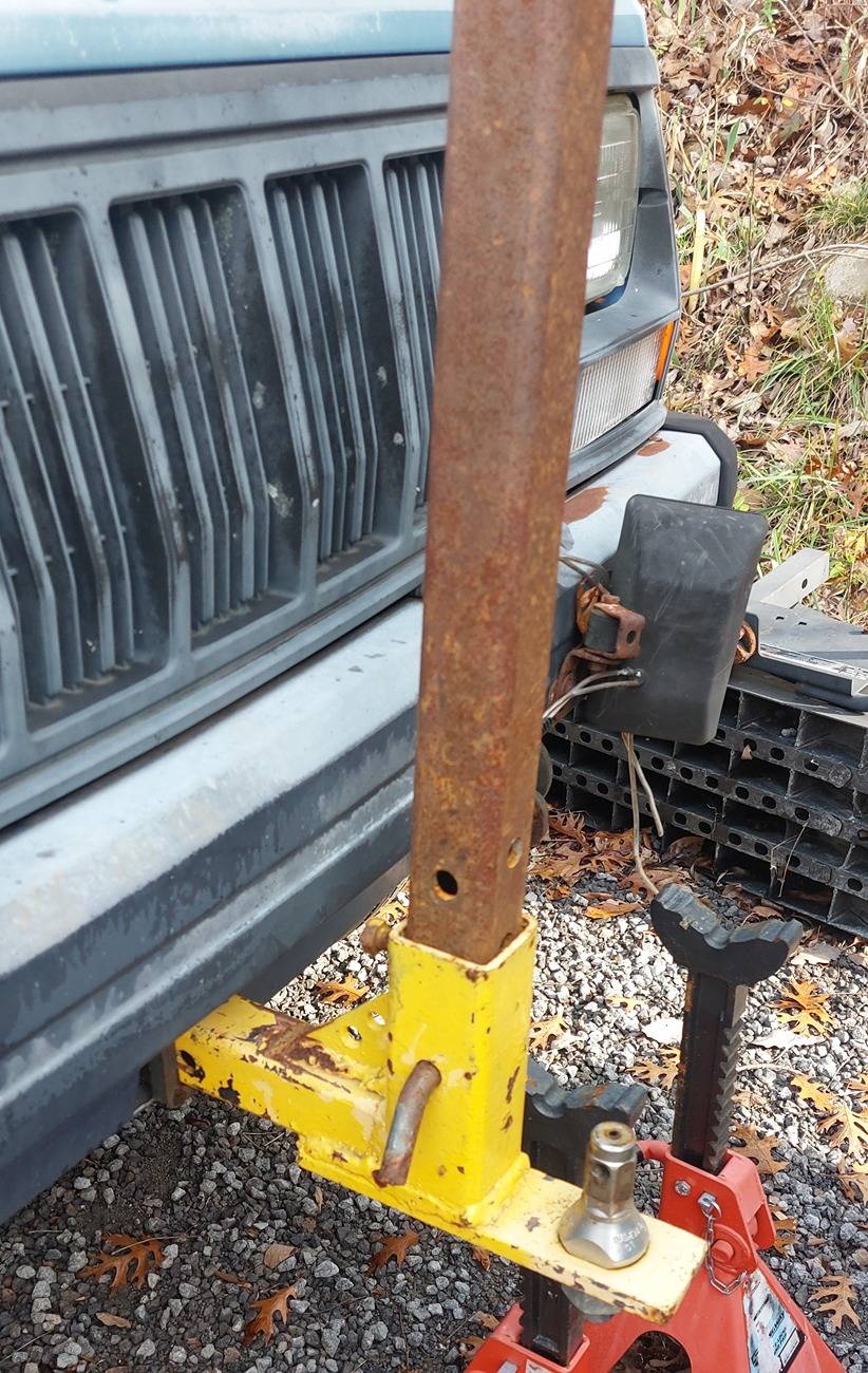 Jeep Gladiator Was rear ended this morning 20241210_131625