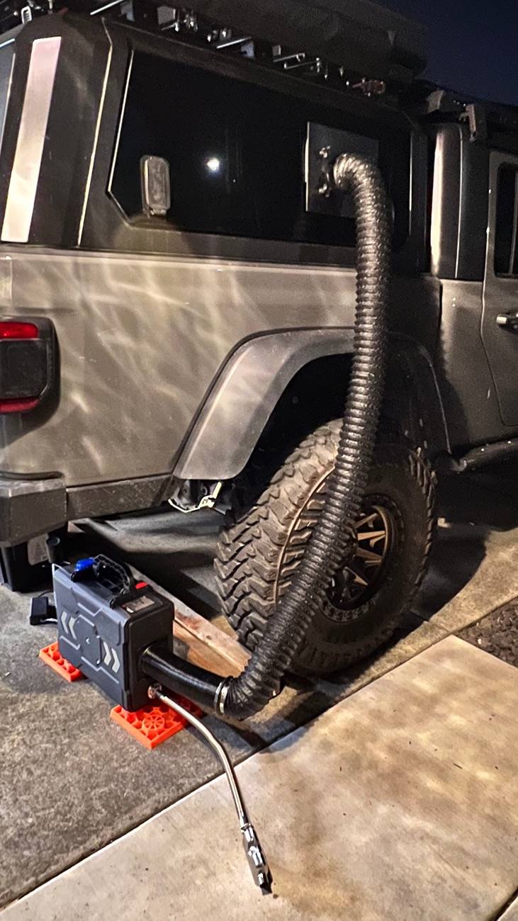 Jeep Gladiator My take on adding heat inside the RSI cap with Hcalory IMG_1014