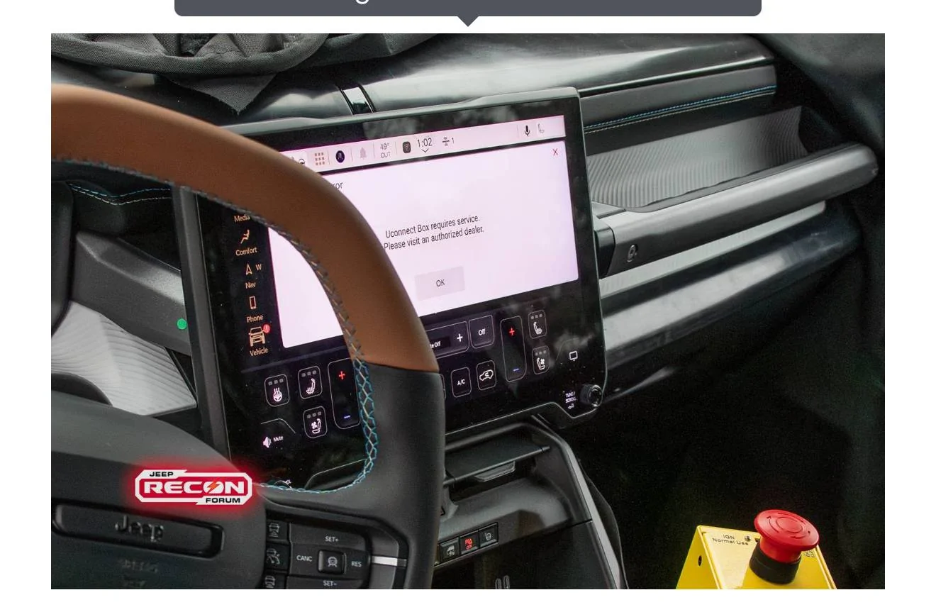Jeep Gladiator Spied: Jeep Recon INTERIOR First Look + Driving Modes IMG_7480