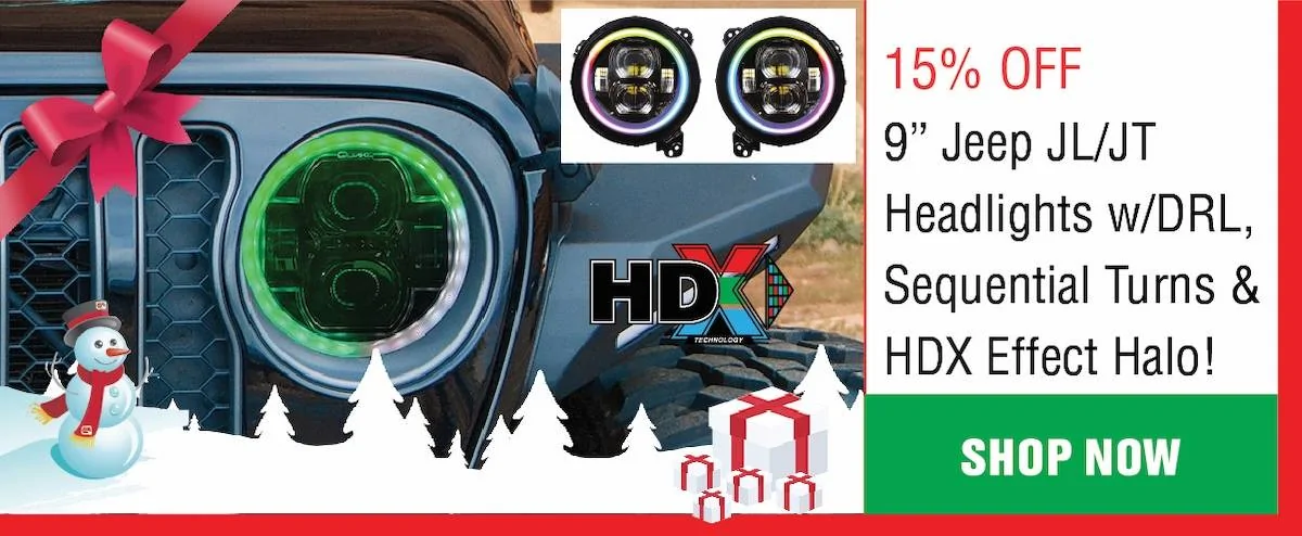 Jeep Gladiator Quake LED Presents: It's the End-of-Year Holiday Ho Ho Holy Smokes We’re Slashing all the Prices Christmas/Hanukkah/Festivus Super Sale! 24_Xmas_Products_-192