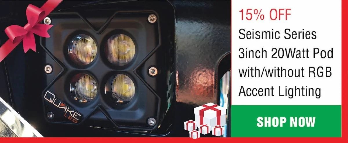 Jeep Gladiator Quake LED Presents: It's the End-of-Year Holiday Ho Ho Holy Smokes We’re Slashing all the Prices Christmas/Hanukkah/Festivus Super Sale! 24_Xmas_Products_-111