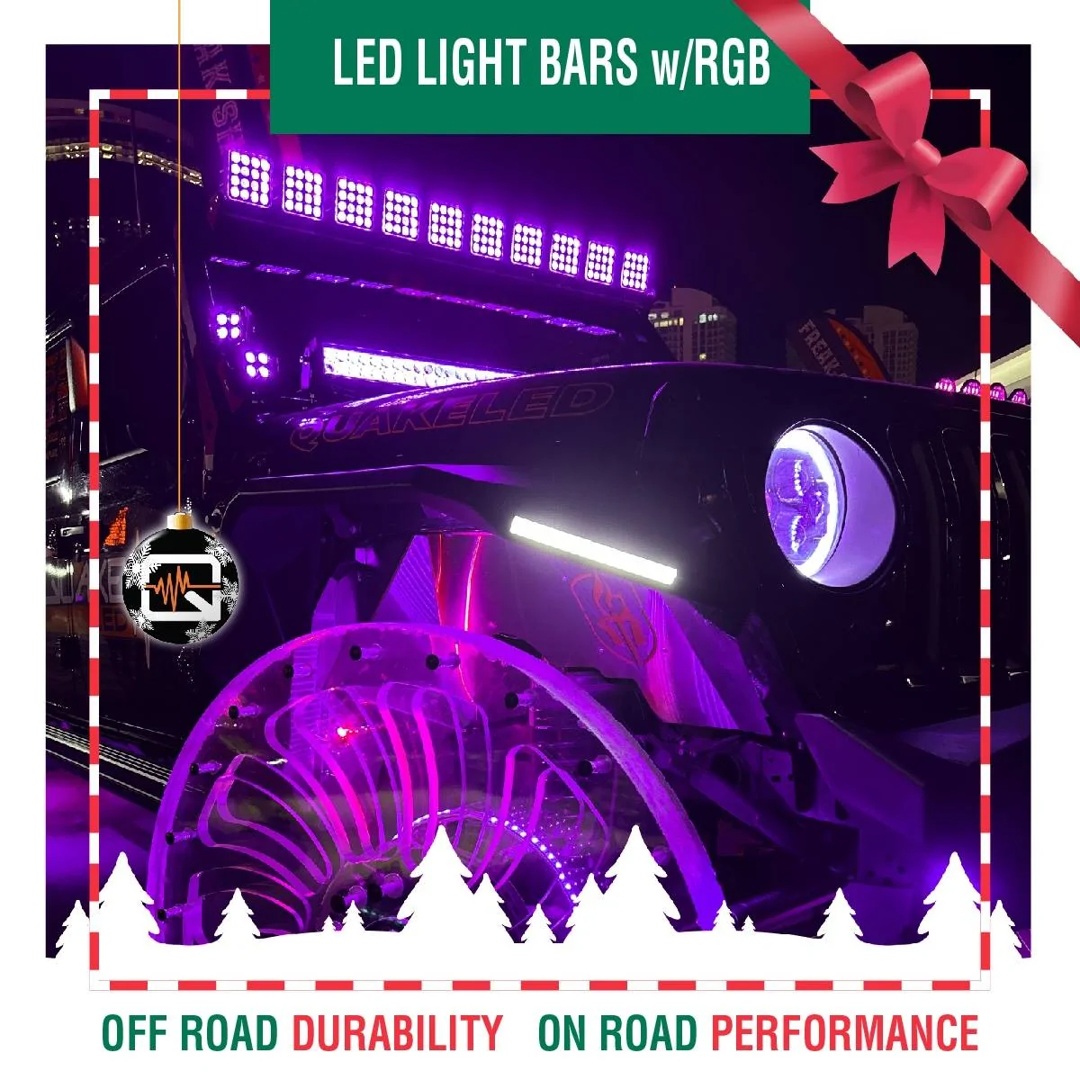 Jeep Gladiator Quake LED Presents: It's the End-of-Year Holiday Ho Ho Holy Smokes We’re Slashing all the Prices Christmas/Hanukkah/Festivus Super Sale! 2024_FB_ads_3