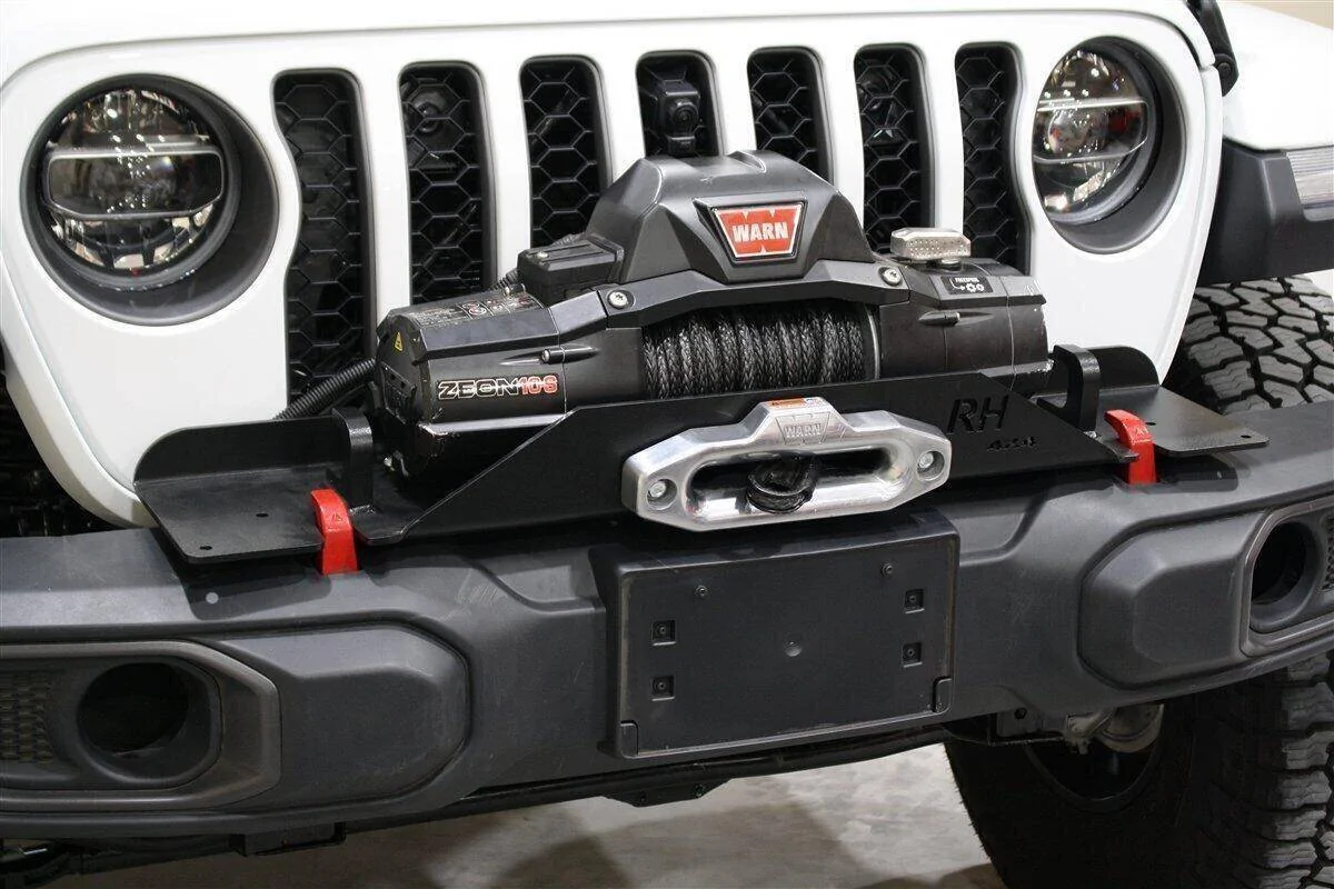 Jeep Gladiator FOR SALE - Brand new Rock Hard 4x4 RH-90205 Winch Mounting Plate for 18-25 Jeep Wrangler JL & Gladiator JT with Factory Plastic Bumper 1734275345270-jq