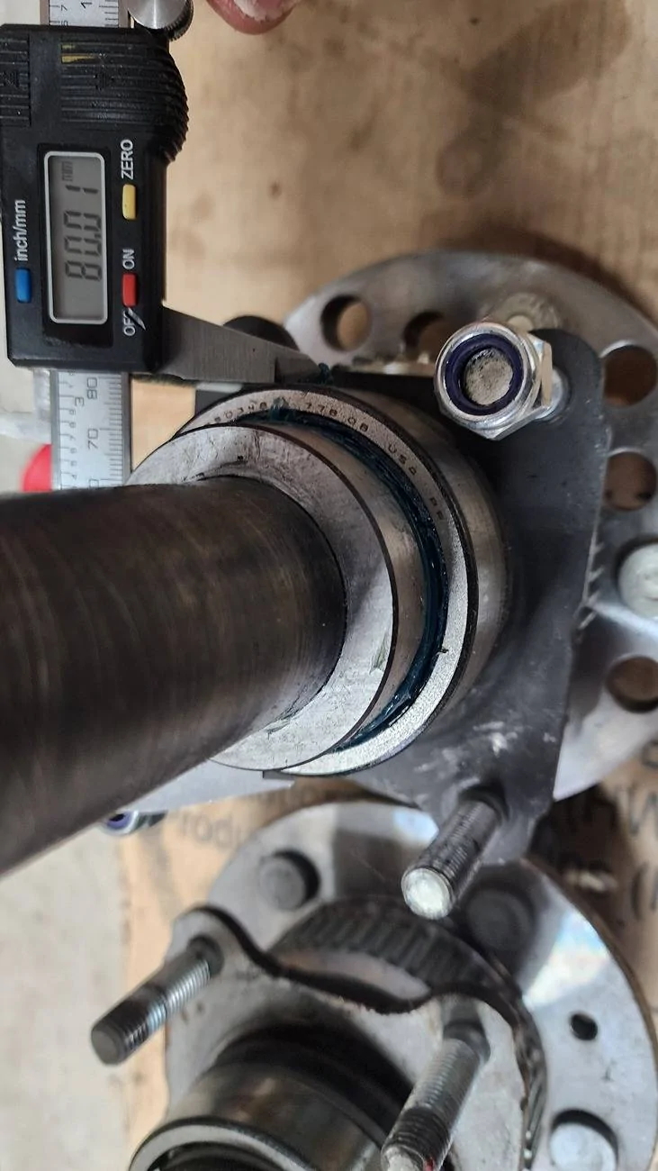 Jeep Gladiator Rear axle wheel bearing stock size vs semi float 60 1000002715