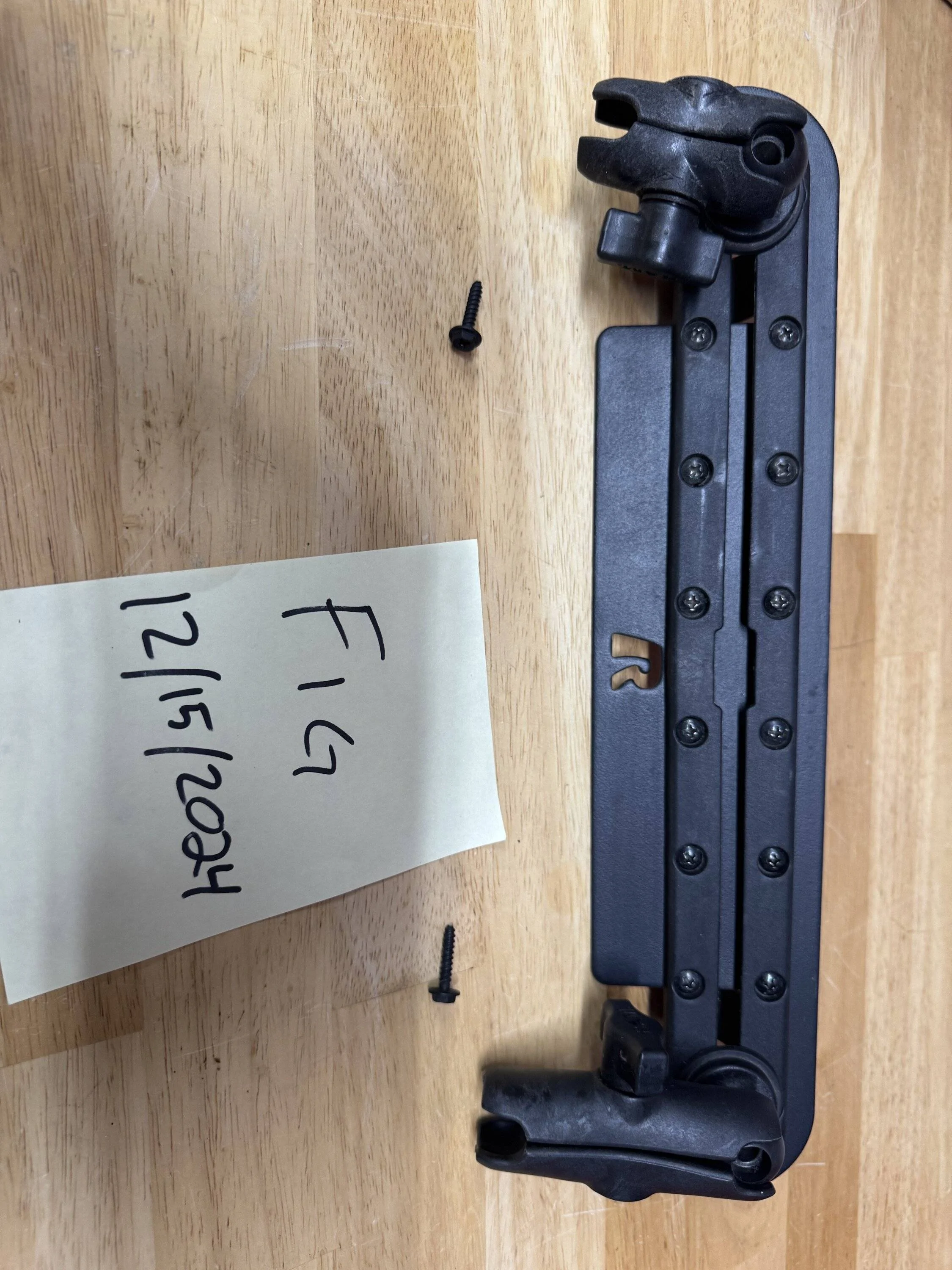 Jeep Gladiator RAM Mount tough Track $30 IMG_3886